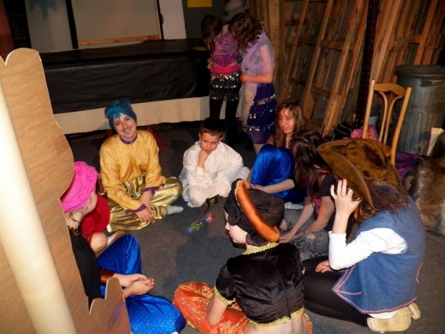 Divadelní zákulisí