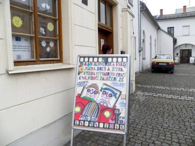 Výstava v knihovně