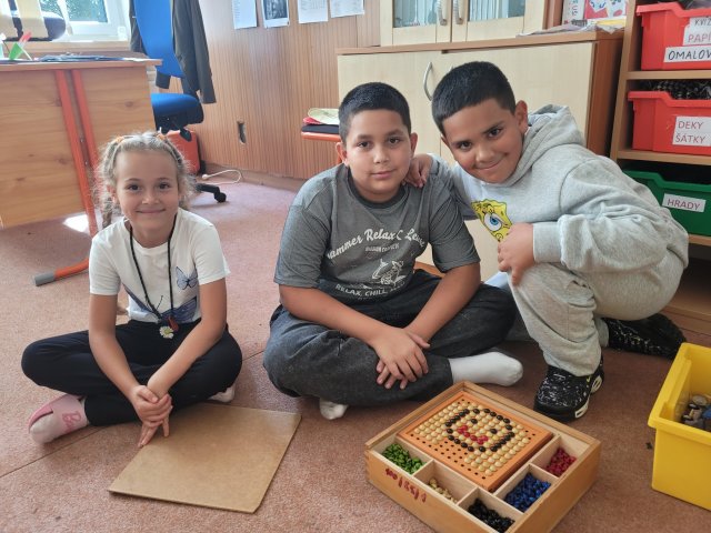 Prvňáci v družině