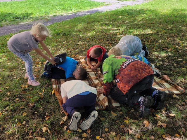 Prvňáci v družině