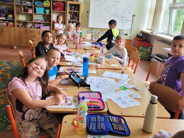 Prvňáci v družině